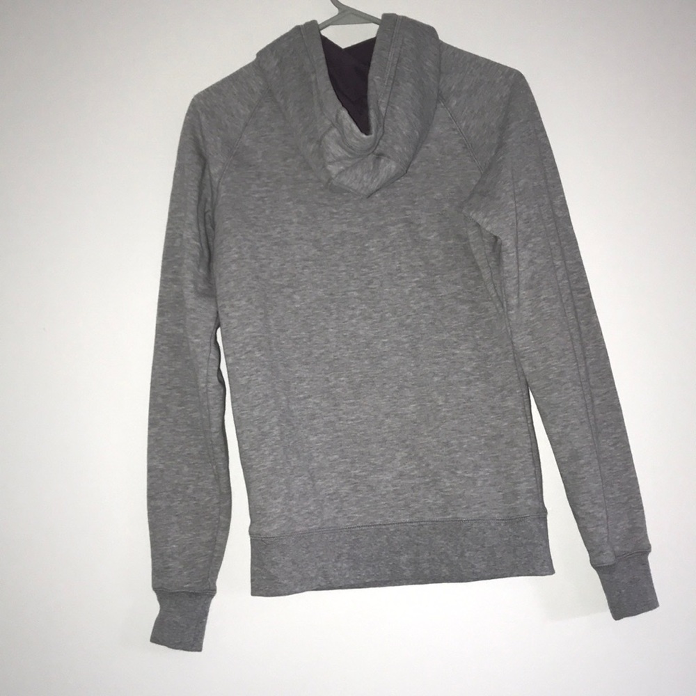 Gray North Face Logo Sweatshirt - Picture 3 of 4